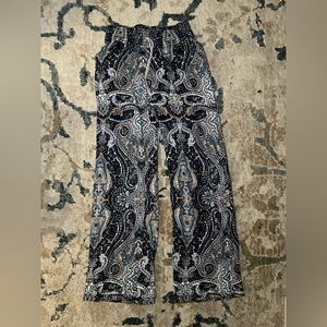 Paisley Knit Sleep Pants by Anthropologie